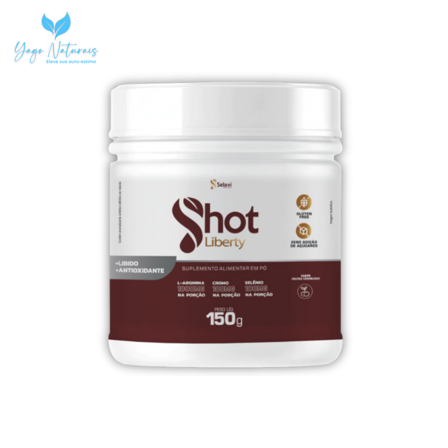 SHOT LIBERTY - LIBIDO + ENERGIA + VIGOR
