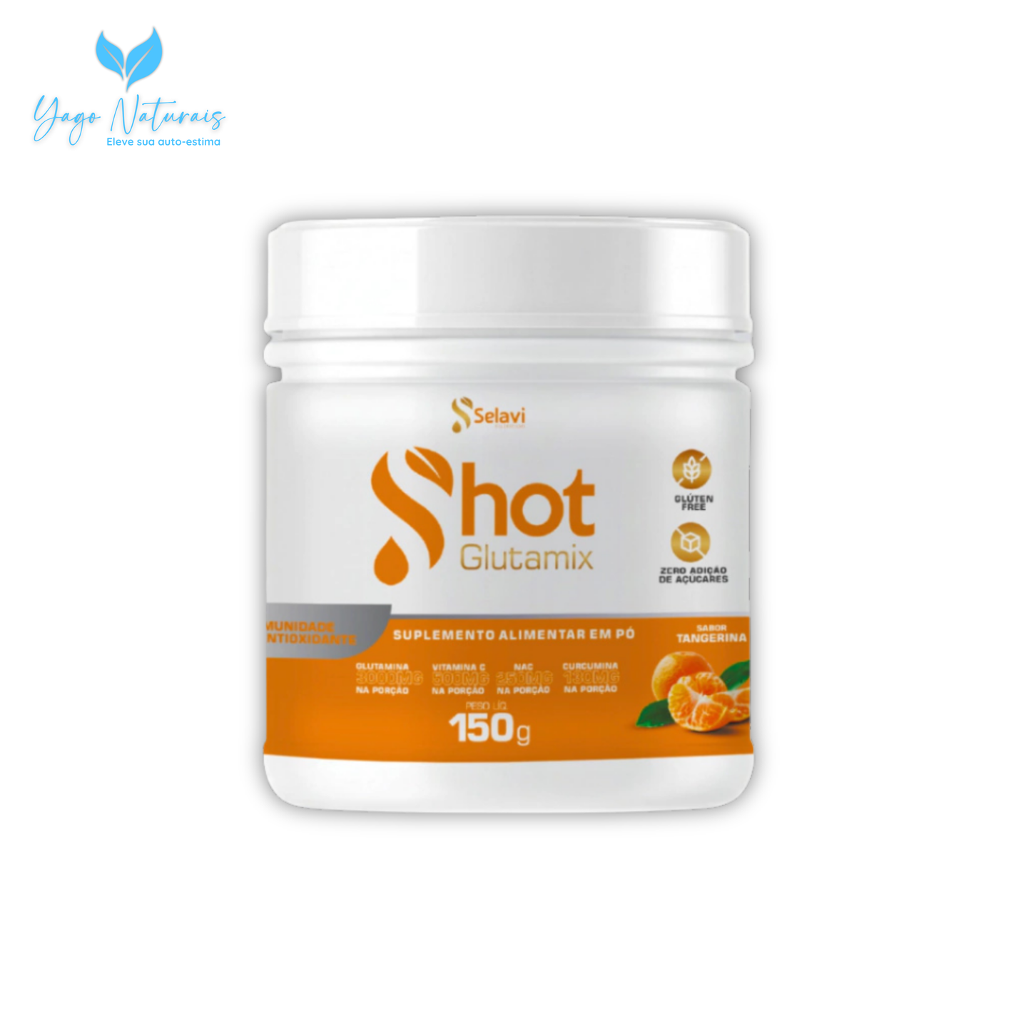 SHOT GLUTAMIX - TANGERINA